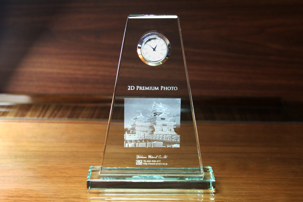 YTR008 FL台形スタンド時計