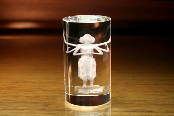 YOB054　カラム 円柱ガラス