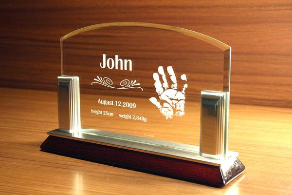 YTR030　トロフィー ピアノウッド 9フォルム