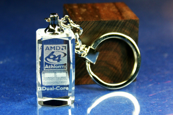 YAC011 キーホルダー 24面カットキューブ 【特価】