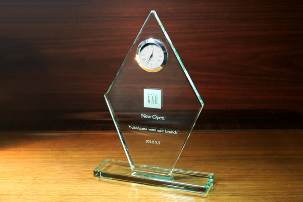 YTR007　FLダイヤスタンド時計