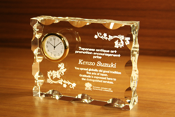 YTR005 　カットスクエア時計